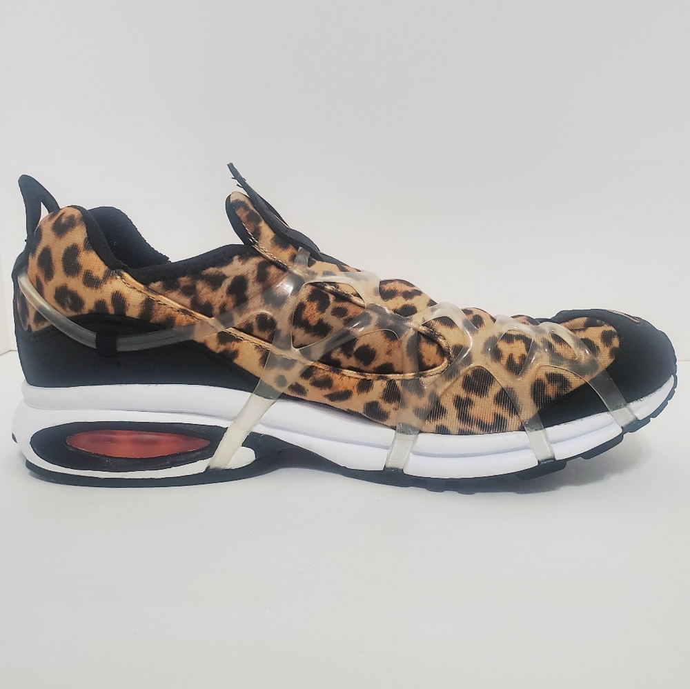 Nike Air Kukini SE Mens Size 11.5 Leopard Print Slip On Running Sneakers Shoes - Picture 5 of 10